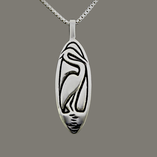 Great Blue Heron Necklace