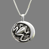 Moon of Frogs Returning Necklace