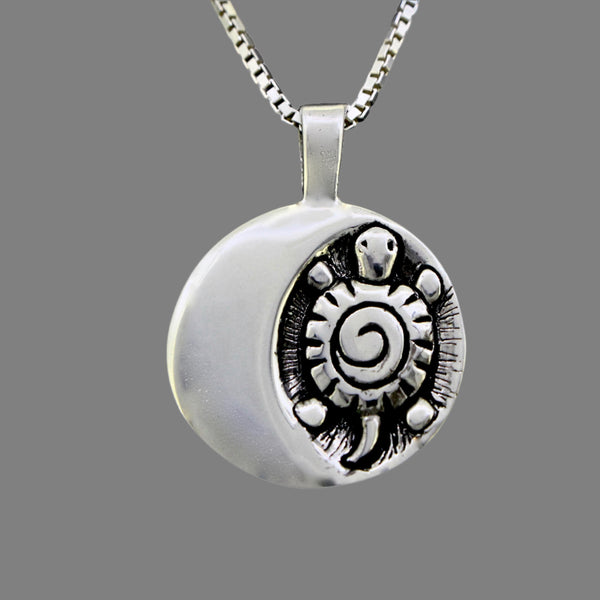 Turtle Moon Necklace